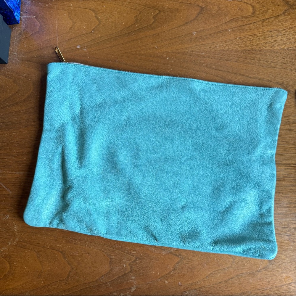 American Apparel Leather Pouch